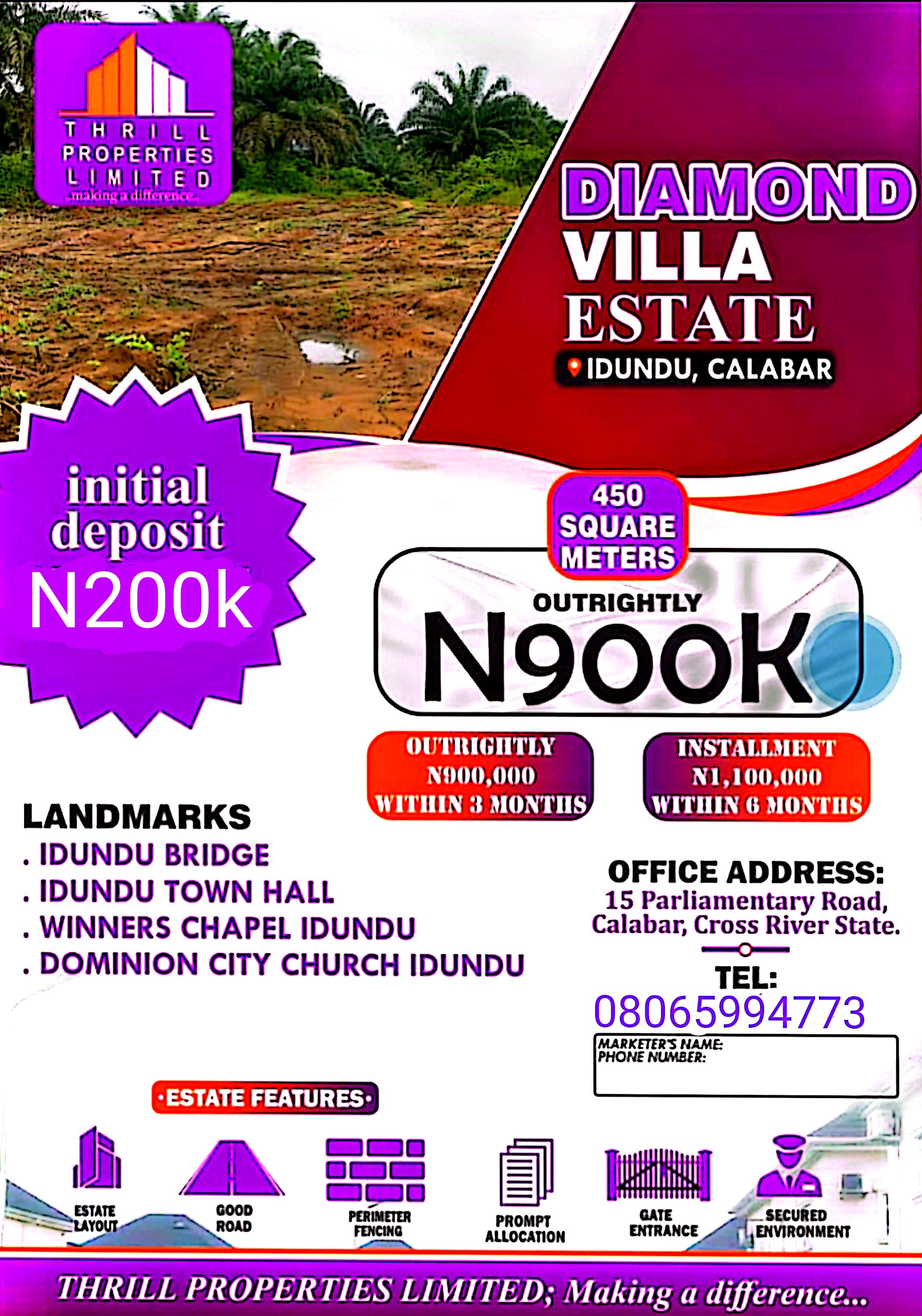 Diamond Villa estate