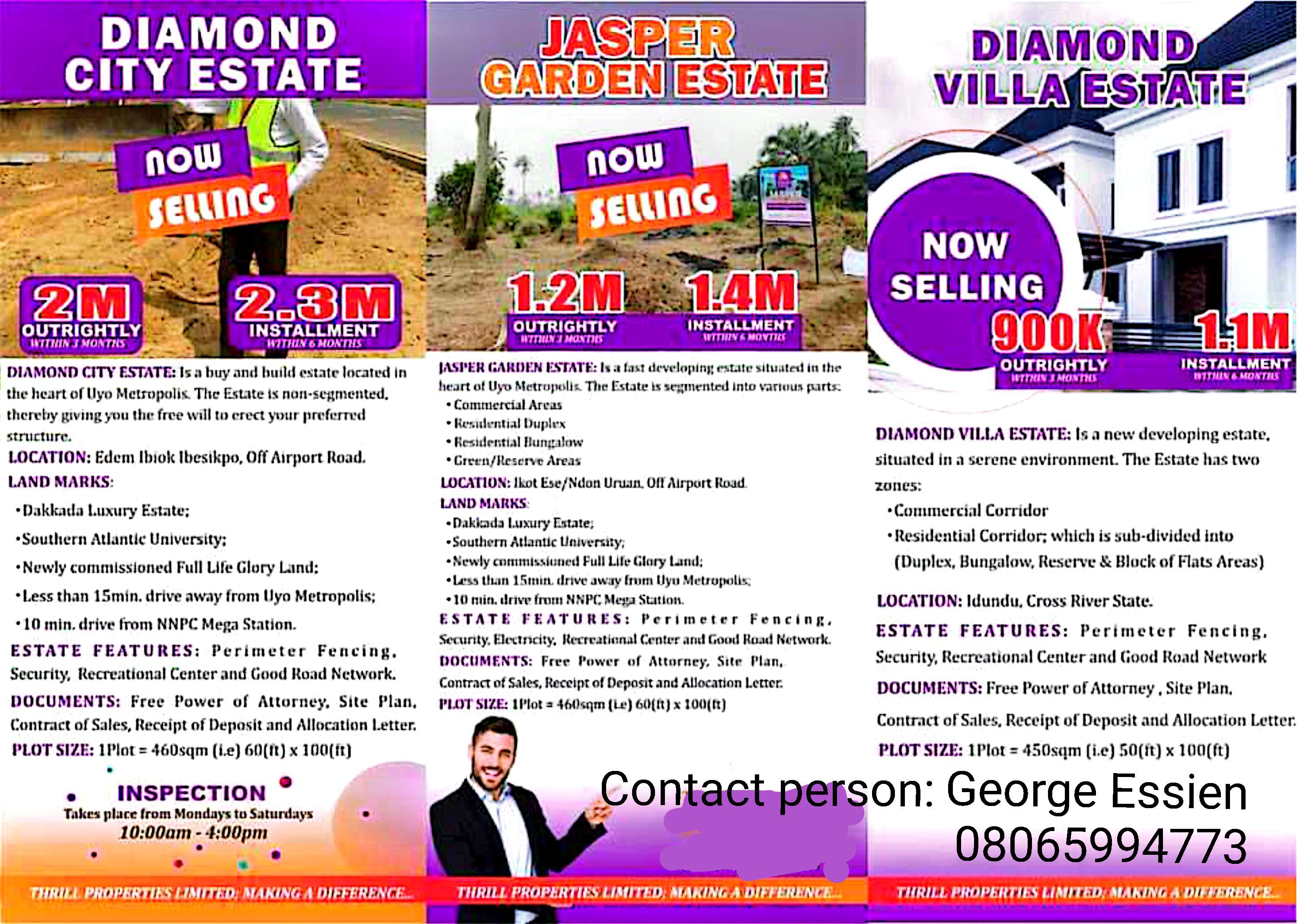 Thrill Properties Limited Calabar Project
