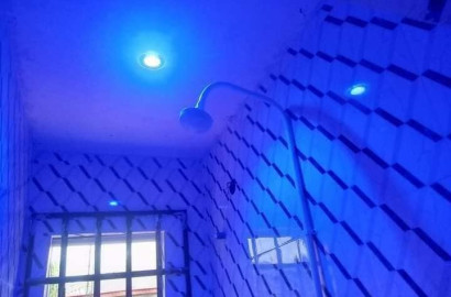 Newly built spacious 1-bedroom flat by Abak Road, Uyo, Akwa Ibom State